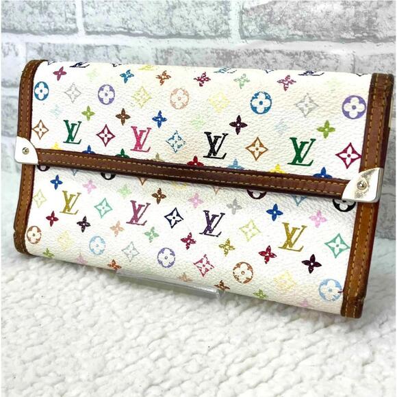 LOUIS VUITTON Murakami Porte Tresor International Long Wallet (LVX050) - Picture 2 of 10